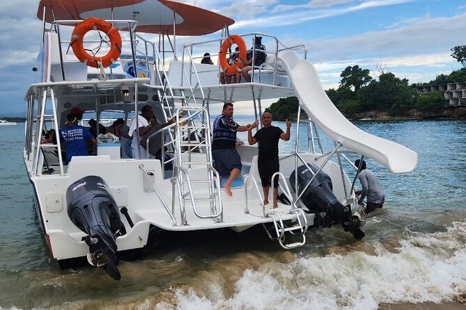 Puerto Plata : Party Boat Catamaran to Sosúa Bay - What $97 gets you