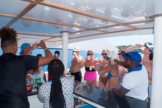 Puerto Plata Private Catamaran Snorkeling, BBQ & Open Bar - A light Dominican BBQ on deck