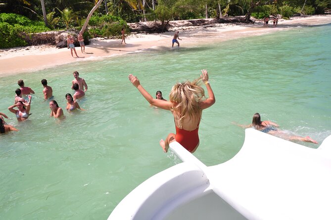 Punta Cana Catamaran Private Tour with BBQ and Natural Pool - BBQ lunch with drinks and music onboard