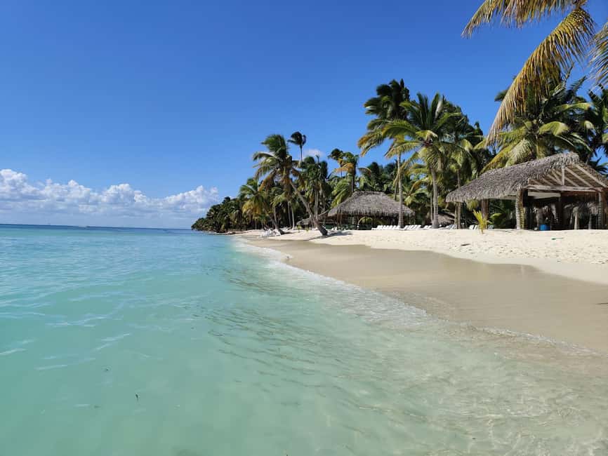 Punta Cana - Santo Domingo: Saona Island VIP Catamaran Tour - The Natural Pool and Starfish Stop