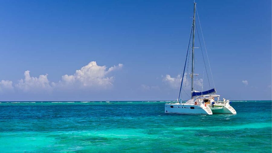 Punta Cana: Saona Island Catamaran Tour with Food & Open Bar - Buffet lunch, rum, and the practical food question