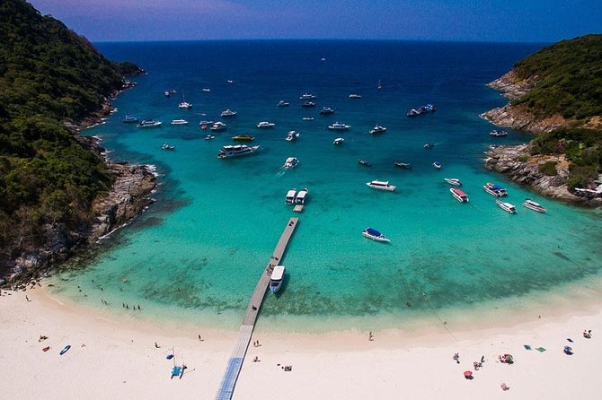 Racha and Coral Island One Day Trip + Sunset by Luxury Catamaran From Phuket - Coral Island gives you the longest beach break