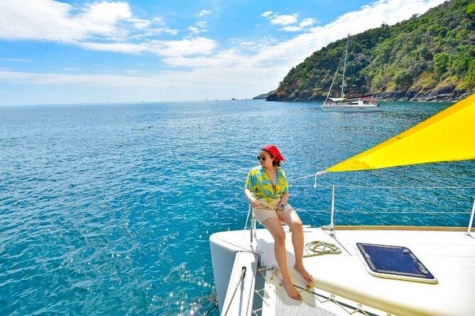 Racha and Coral Islands with Sunset at Promthep Cape by Catamaran Yacht - Why this catamaran day works for island hopping