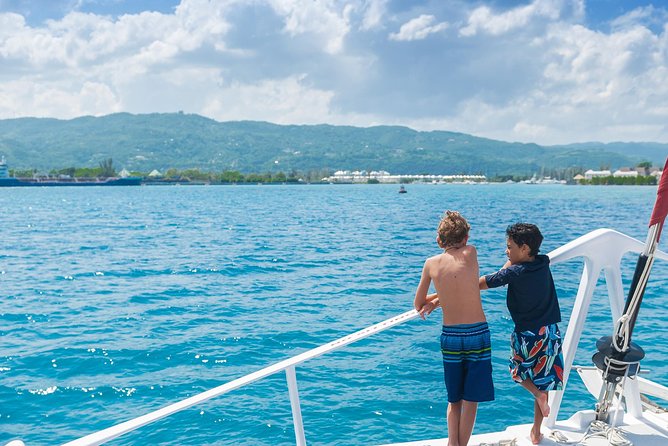 Reggae Family Catamaran Cruise From Montego Bay - A lively ride with music, snacks, and drinks