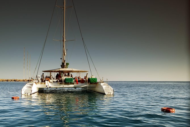 Relaxing Adults-only Blue Lagoon Catamaran Trip from Ayia Napa - Cape Greco and the final swim stop
