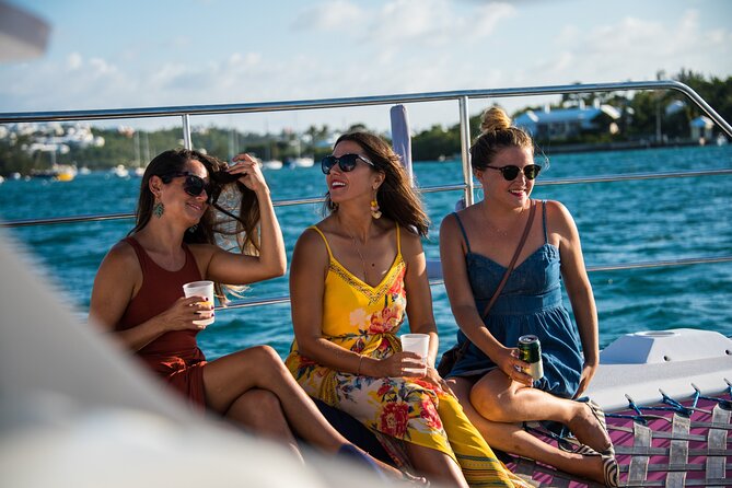 Restless Native Catamaran Sunset & Swizzle Cruise - Finding the best sunset view from the catamaran