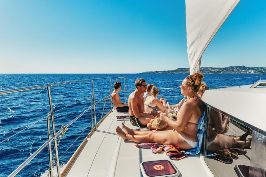 Rhodes: All-Inclusive Catamaran Cruise with Lunch and Drinks - Who will get the most from this cruise?
