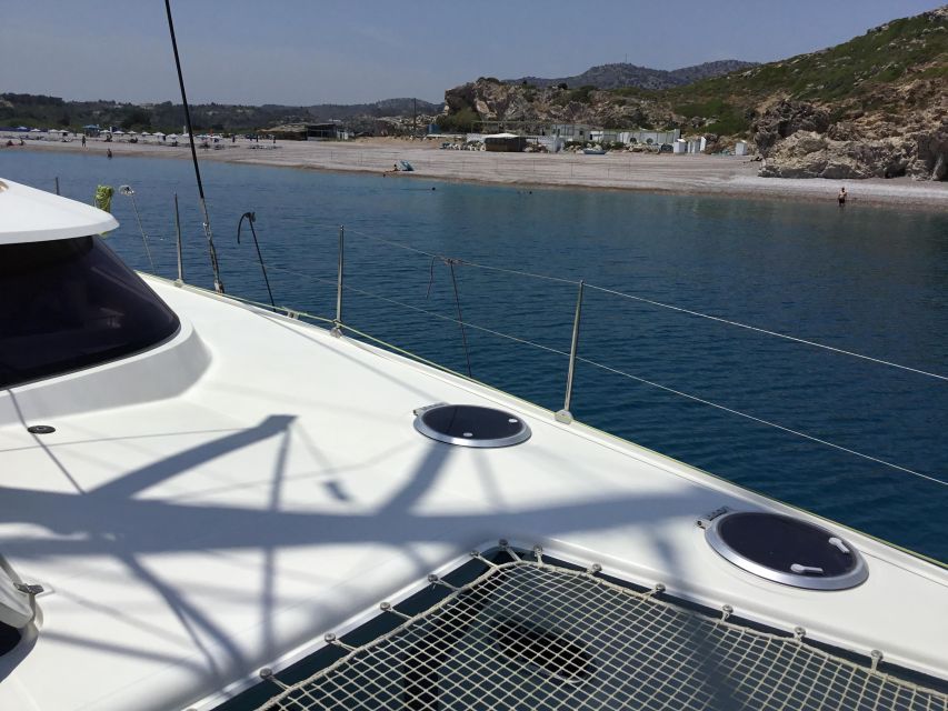 Rhodes: Sailing Catamaran Day Cruise with food and drinks - Food, drinks, and the real value of the package