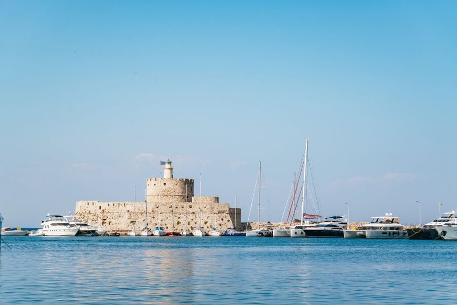 Rhodes: Sunset Catamaran Cruise with Dinner Buffet & Drinks - What the Price Means at $58