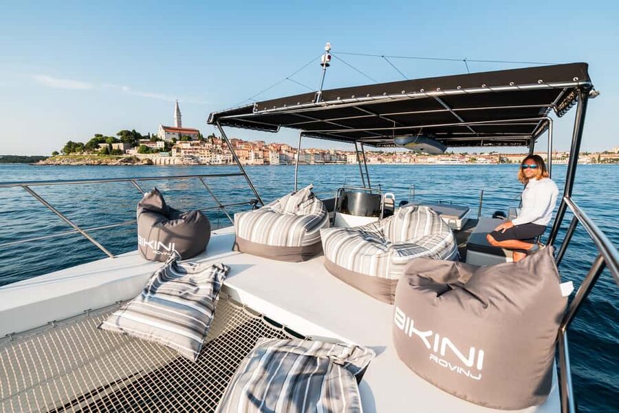 Rovinj: Private tours with catamaran - Is $530 good value for your group?