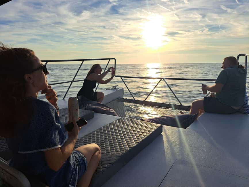 Rovinj: Sunset & dolphin group tours with Catamaran - Meeting Massimo at ACI Marina Rovinj