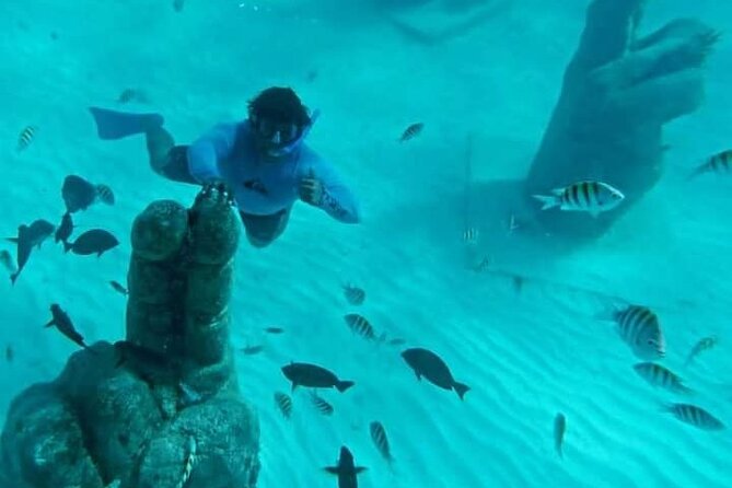 Sail Away Catamaran Day Trip with Snorkeling to Isla Mujeres - Lunch and beach time at Albatros Beach Club