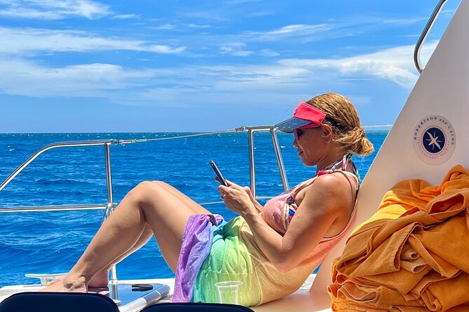 Sail Away in Montego Bay on a Private Catamaran - Swimming and snorkeling in clear water