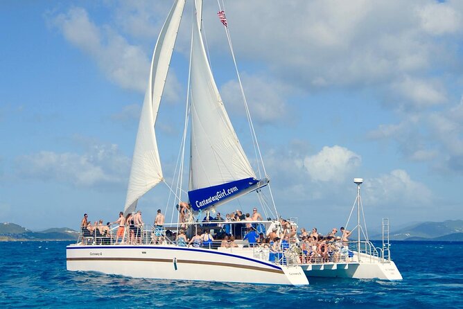 Sail Away on your Private 55-foot Catamaran Charter - Snacks, drinks, and the ride home