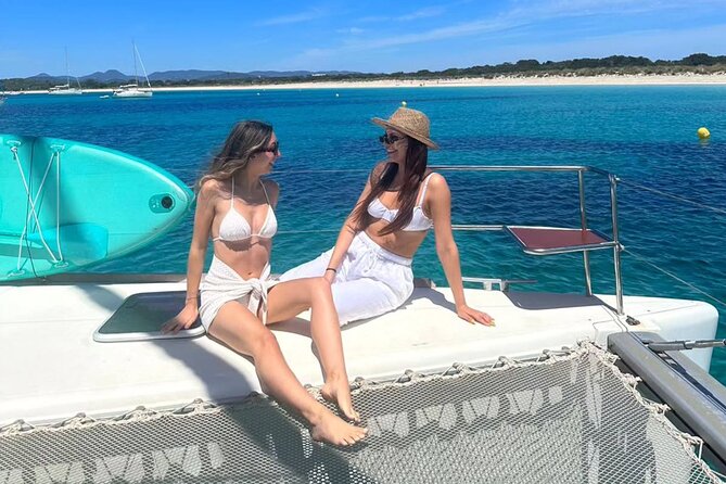 Sail to Formentera with Catamaran Cruise Tour - Northern Formentera for a slower final swim