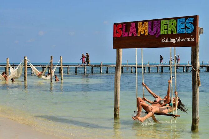 Sailing Catamaran Party to Isla Mujeres from Cancun - A Caribbean day built around the boat