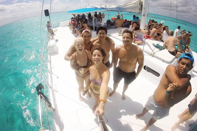 Sailing Catamaran Party to Isla Mujeres from Cancun - Lunch and free time on Isla Mujeres