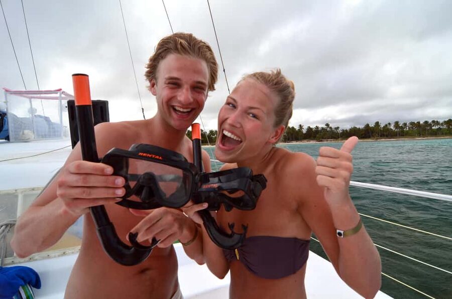Sailing Splash Tour Speedboat, Snorkel, and Catamaran - Catamaran sailing and the value of the $115 price