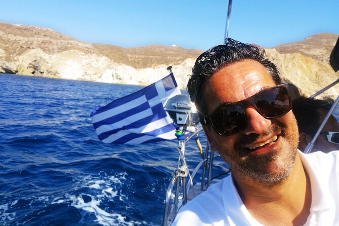 Sailsational Luxury Santorini Catamaran Sunset Cruise with Dinner - Drinks, towels, and what is actually included