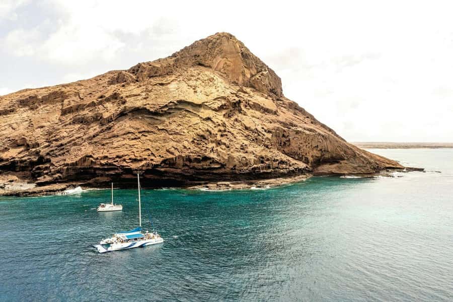 Sal Island Catamaran Cruise with All-inDrinks and Snacks - Setting sail from Palmeira for a quiet view of Sal