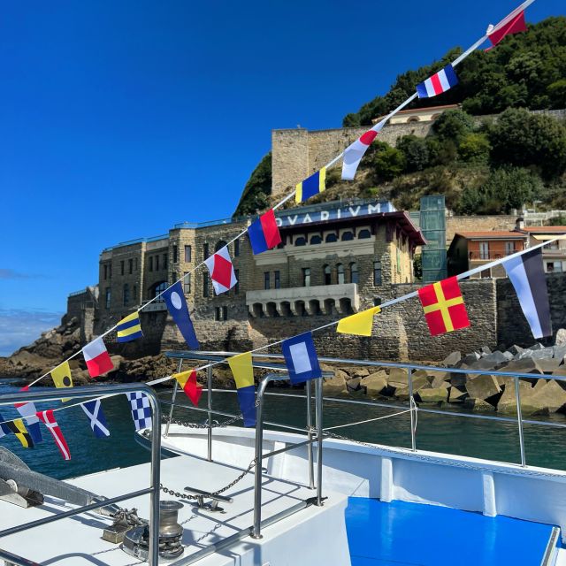 San Sebastian: Sustainable Catamaran Cruise with Audio Guide - Santa Clara Island and the surrounding headlands