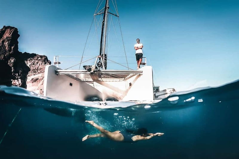 Santorini: All-Inclusive Private Catamaran Experience - Why a private catamaran changes the Santorini experience