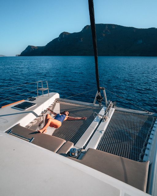 Santorini: All-Inclusive Private Catamaran Experience - Thirassia adds another side of the caldera