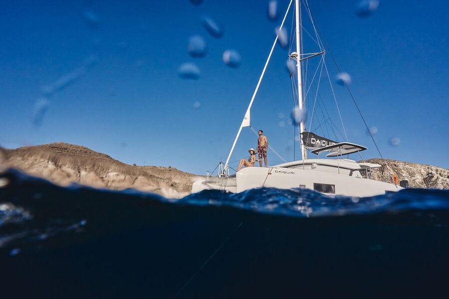 Santorini: Caldera Luxury Catamaran Cruise w/ Meal & Drinks - Why a catamaran is a smart way to see Santorini