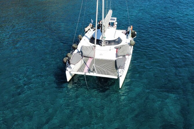 Santorini Catamaran Cruise – 5-Hour Private Sailing Experience - Why Santorini looks different from a catamaran