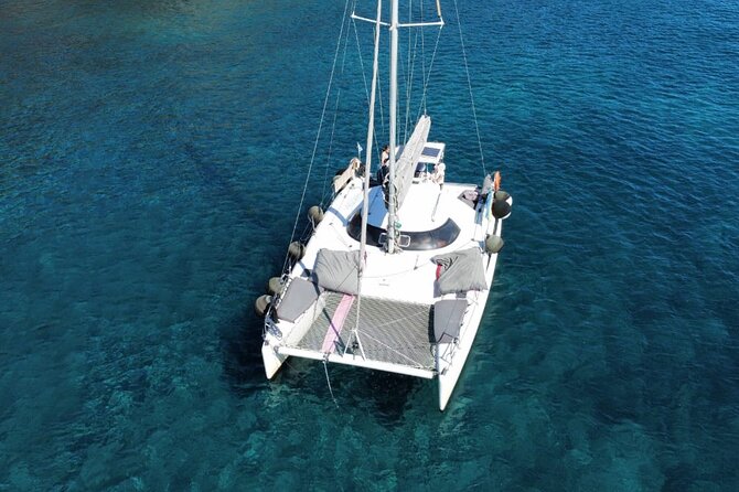 Santorini Catamaran Cruise – 5-Hour Private Sailing Experience - Starting at Vlychada Port