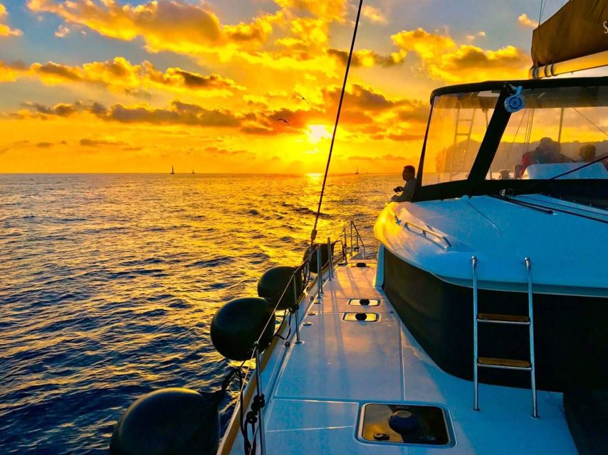 Santorini: Catamaran Cruise with Lunch, Drinks, & Oia Visit - From your hotel to Oia and Ammoudi Bay