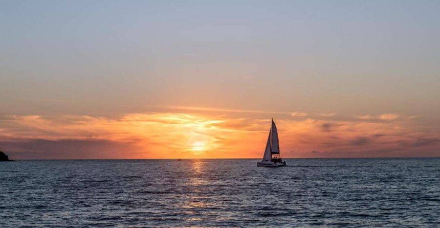 Santorini Catamaran Sunset Skyline Cruise - Starting at Vlychada Marina