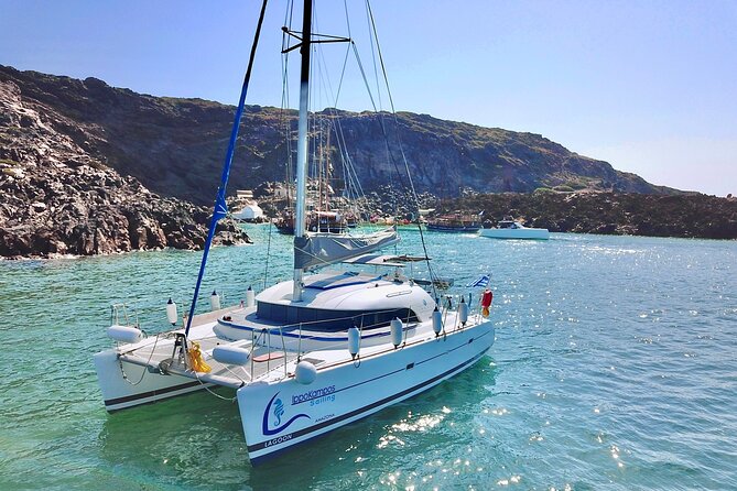 Santorini: Full-Day Catamaran Cruise, with Food|Drinks - Key points to know before you book