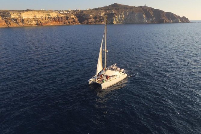 Santorini Full Day Catamaran Private Cruise incl. Meal, Drinks & Free Transport - Is $805.02 per person a fair price?