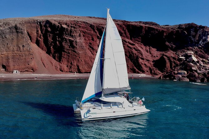 Santorini: Private All-In Catamaran Cruise (Food&Drinks) - Key points to know before booking