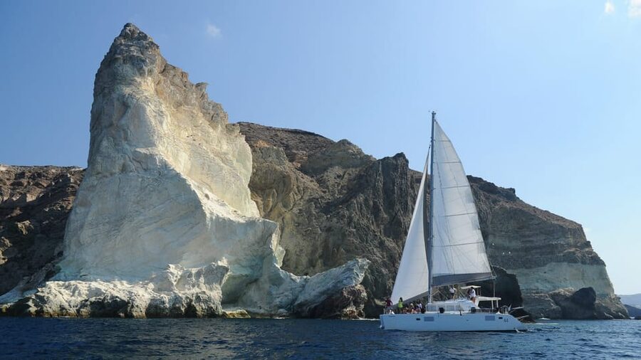 Santorini: Private Catamaran Tour with BBQ Meal and Drinks - Comfort, service, and the practical details