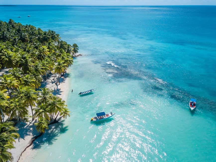Saona Exclusive Catamaran – Small Group Experience - Sailing toward Saona Island
