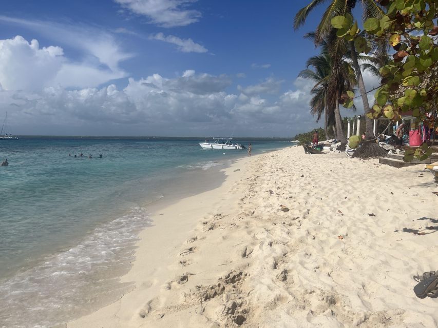 Saona Exclusive Catamaran – Small Group Experience - A Dominican buffet lunch onboard or at the beach stop