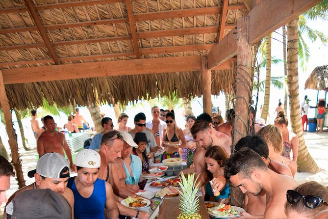 Saona Island Catamaran Adventure with Free Food and Transportation - The speedboat ride and the 45-minute natural pool