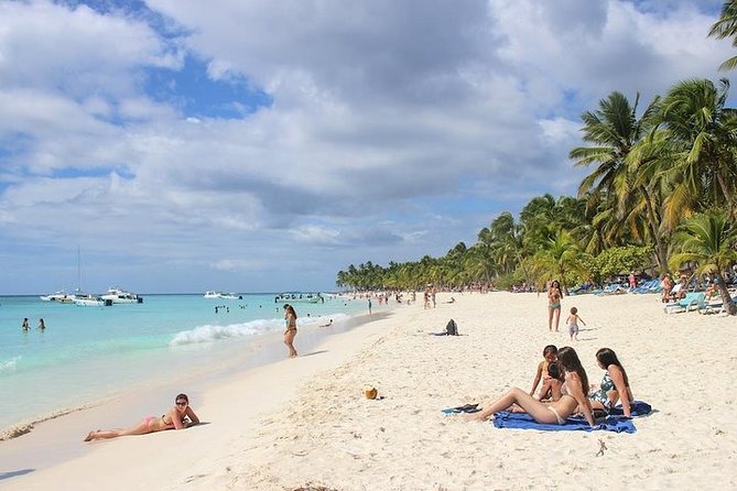 Saona Island Excursion by Catamaran and Speedboat (Full Day) - The natural pool adds a second water stop