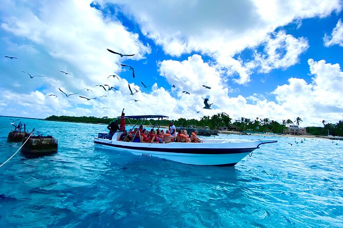 Saona Island, Natural pool Starfish, Fast boat, Catamaran +Dances - The road to Bayahibe takes patience