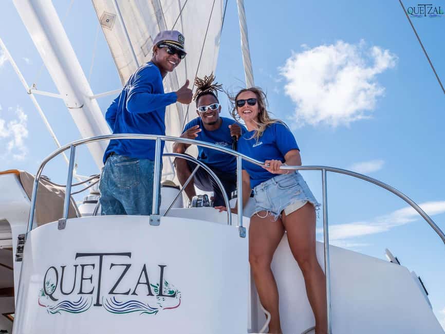 Saona island - Small group tour - Luxury catamaran - Catuano snorkeling with tropical fish
