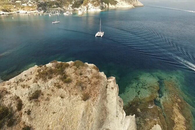 Saranda Catamaran VIP to Krorez and Kakome Beach with Lunch - Qender and the Qefal Beach description