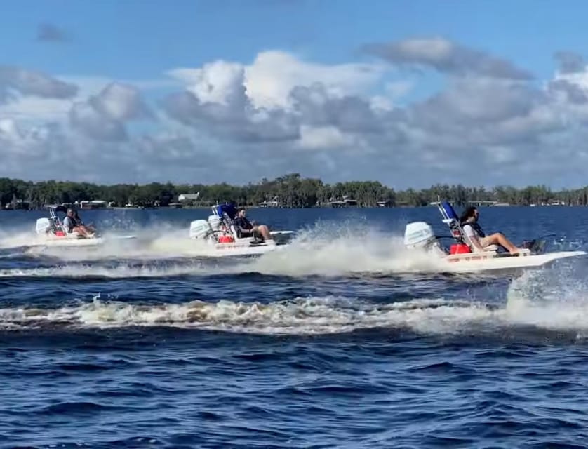 Sarasota: Island Adventures & Catamaran Speedboat Tour - Key points to know before booking