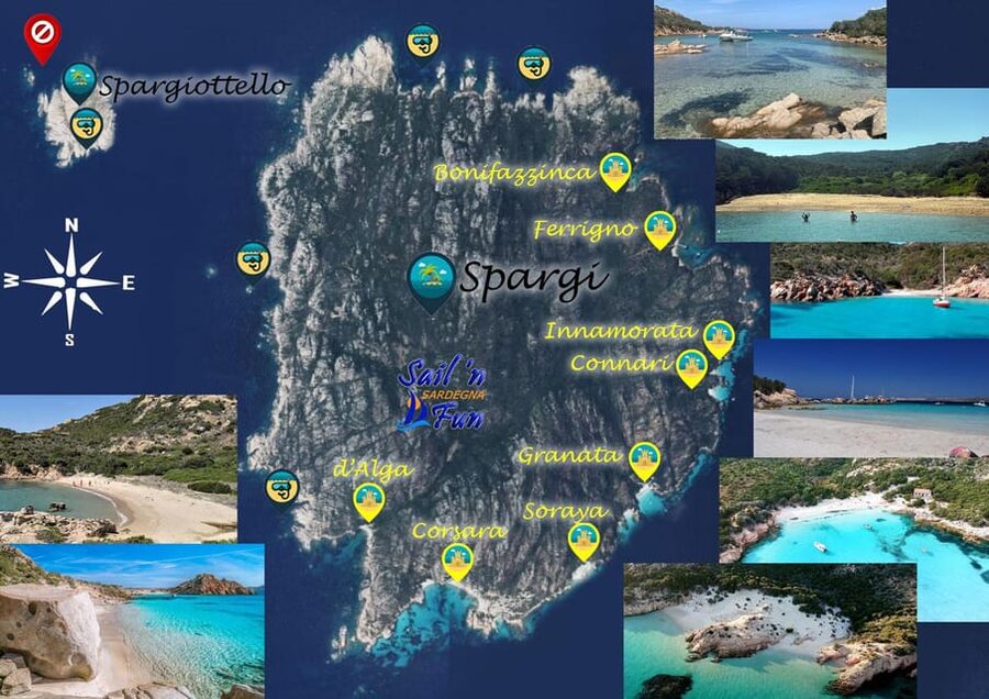 Sardinia: La Maddalena/Palau Catamaran Day Trip with Lunch - Budelli and the Pink Beach area
