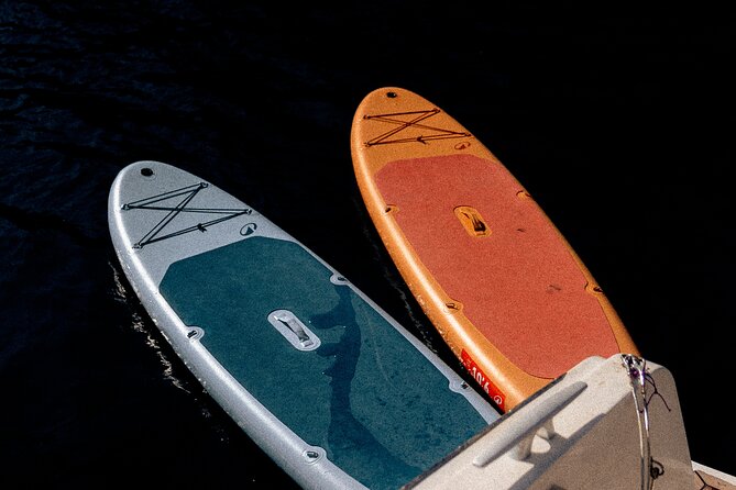 Semi Private trips Catamaran Bali from Sfakia - Glyka Nera ends the day with a swim