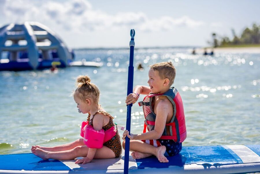 Shell Island: Adventure Tour on the Privateer Catamaran - 105 minutes of Shell Island water time