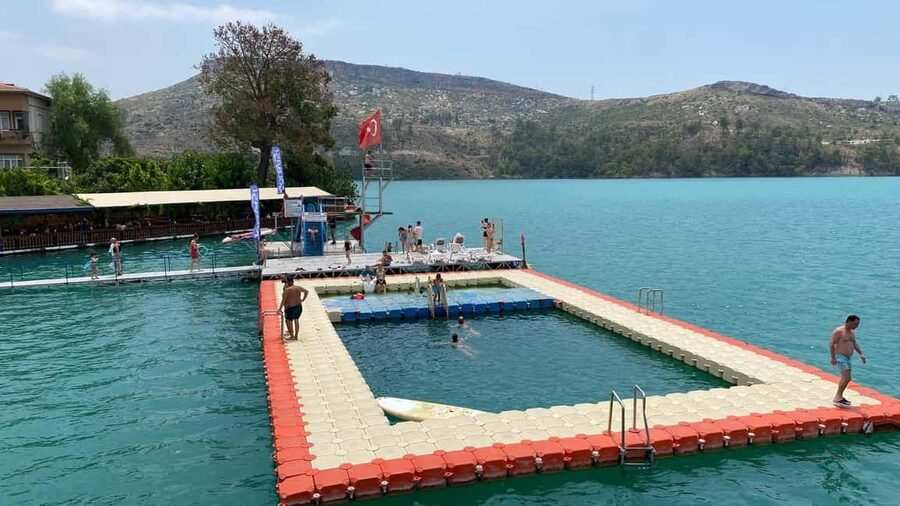 Side: Guided Tour and Electric Catamaran Cruise, Waterfall - Oymapınar Dam, where the views open up