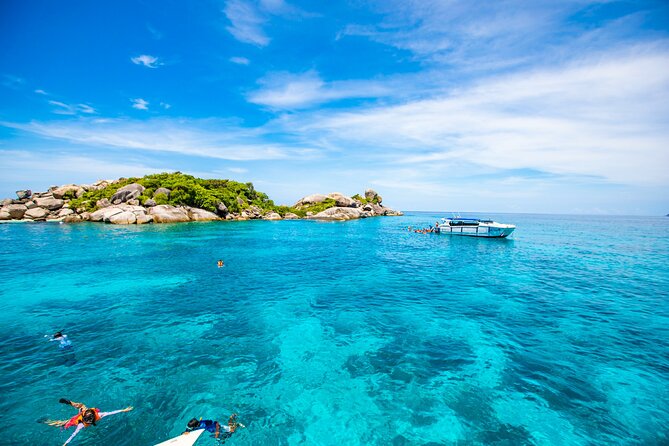 Similan Islands Snorkeling Tour By Speed Catamaran From Khao Lak - Ko Similan and the beach at Island No. 8