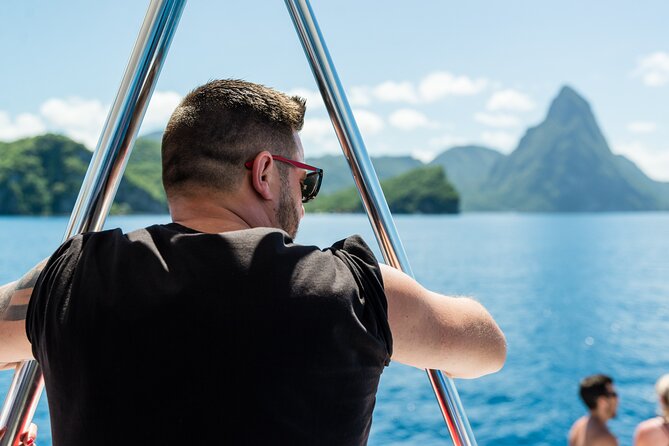 Soufriere Catamaran Excursion with Zip Lining from Castries - Marigot Bay on the return route